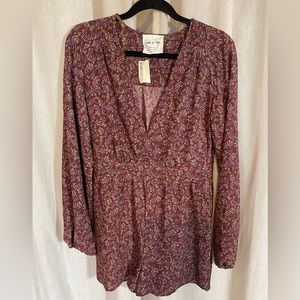 Paisley romper